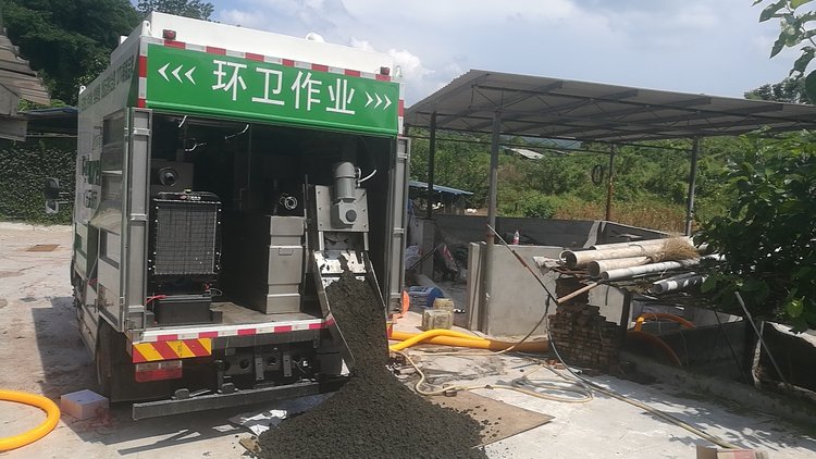 北大镇污泥干湿分离技术