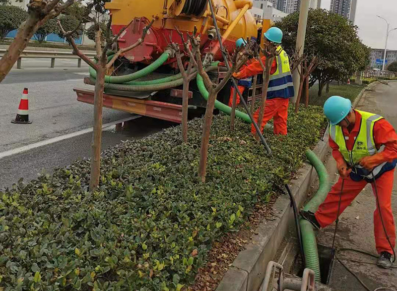 北大镇市政管道清淤